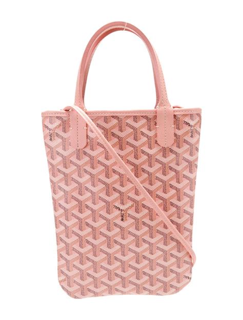 Goyard 2022 Powder Pink Goyardine Poitiers w/ Tags 